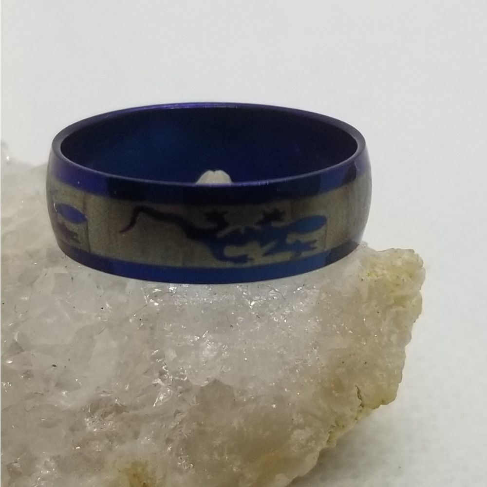 Lizard salamander ring size‎ 5.5